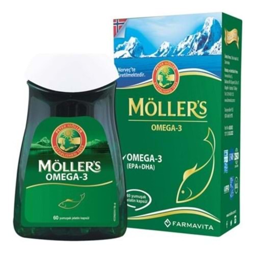 MÖLLER'S OMEGA-3 BALIK YAĞI 60 KAPSÜL