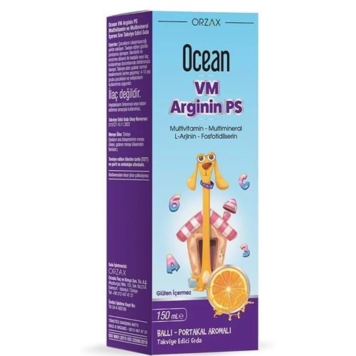 OCEAN VM ARGİNİN PS MULTİVİTAMİN L-ARGİNİN ŞURUP