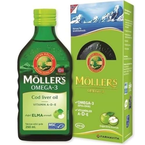MÖLLERS OMEGA 3 ELMA 250 ML