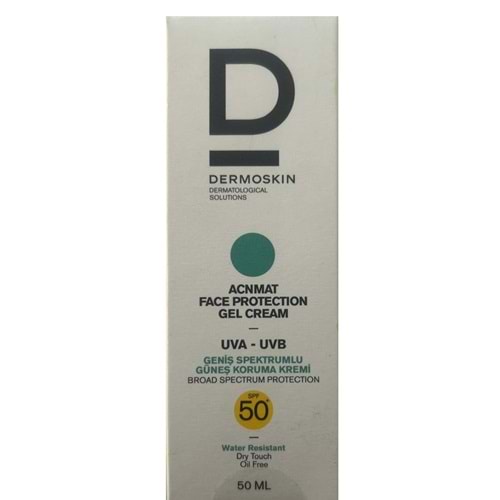 DERMOSKİN SUN SPF 50 AKNE MAT 50 ML GÜNEŞ KREMİ ( ACNMAT )