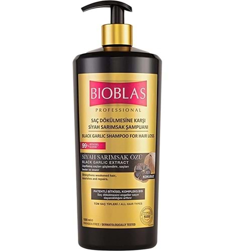 BİOBLAS SARIMSAKLI SİYAH ŞAMPUAN 1000 ML