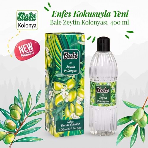 BALE KOLONYA AYVALIK ZEYTİN ÇİÇEGİ 400 ML PET