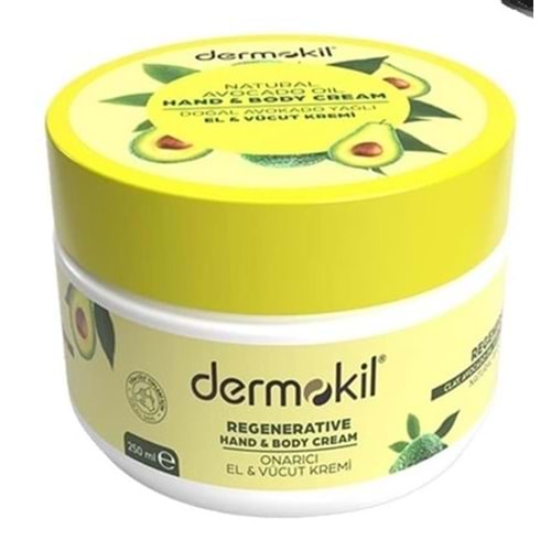 DERMOKİL EL VE VÜCUT KREMİ 250 ML ( AVAKADO ÖZLÜ )