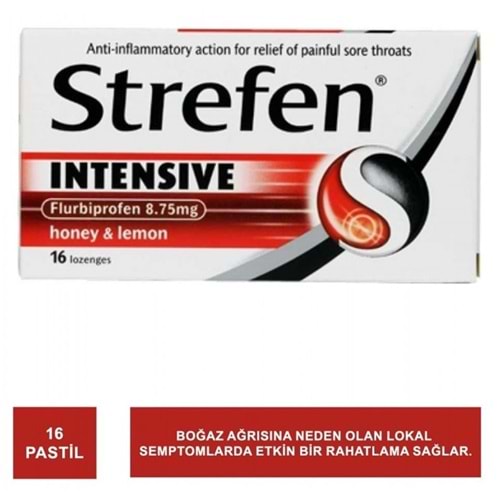 STREFEN PASTİL 16 LI ( BAL & LİMON )