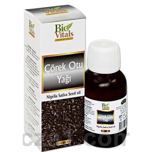 BİO VİTALS ÇÖREK OTU YAĞI 50 ML