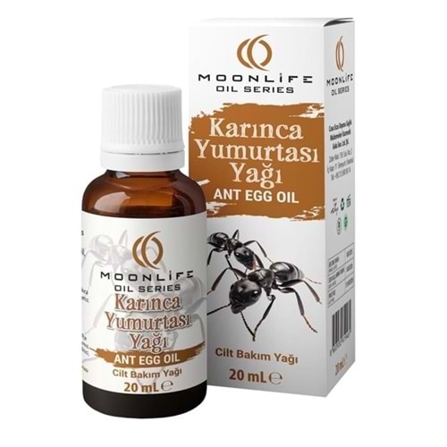 MOON LİFE DOĞAL KARINCA YUMURTASI YAĞI 20 ML