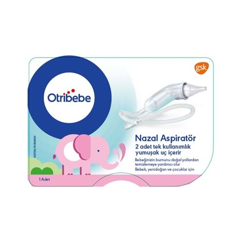 OTRİBEBE BURUN ASPİRATÖRÜ YUMUŞAK UÇLU NAZAL ASPİRATÖR