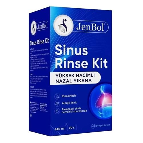 JENBOL SİNUS BURUN YIKAMA KİTİ YETİŞKİN