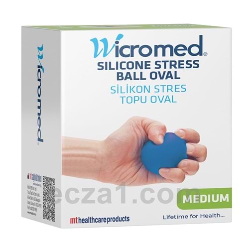 WICROMED STRES TOPU MAVİ ( ORTA SERT )