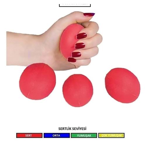 WICROMED STRES TOPU KIRMIZI ( ORTA SERT )