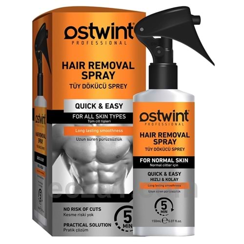 OSTWİNT TÜY DÖKÜCÜ SPREY ERKEK HIZLI VE KOLAY150 ML