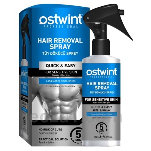 OSTWİNT TÜY DÖKÜCÜ SPREY ERKEK HASSAS CİLT 150 ML