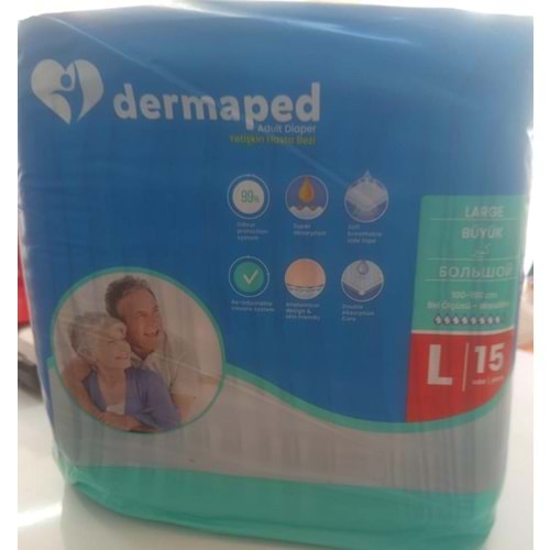 DERMAPED HASTA LARGE BEZİ 15 Lİ