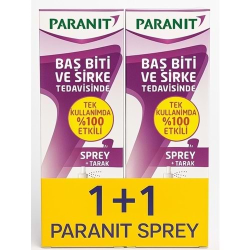 PARANIT BİT SPREY 100 ML 2 Lİ PAKET