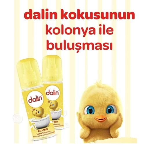 DALİN BEBEK KOLONYASI 100 ML SPREY ( BICI BICI )