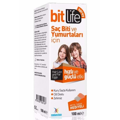 BİT LIFE ÇELİK TARAKLI SPREY 100 ML