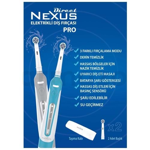 NEXUS DİŞ FIRCASI ELEKTİRKLİ PRO