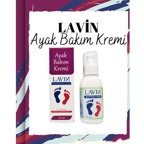 LAVİN AYAK BAKIM KREMİ 100 ML