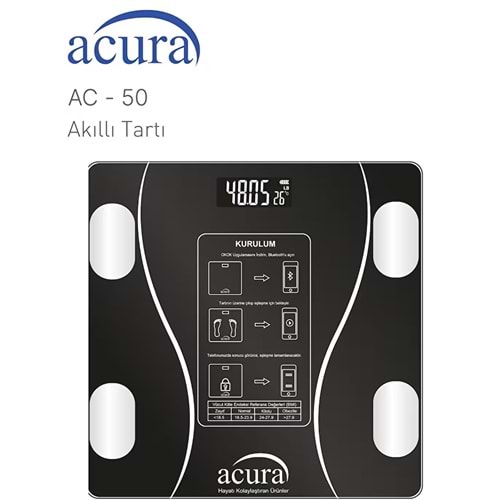 ACURA AKIILI BASKÜL TARTI