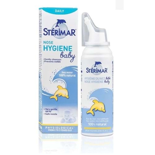 STERİMAR BABY BURUN SPREYİ 50 ML ( DENİZ SUYU )