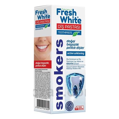 FRESHWHİTE DİŞ PASTASI SMOKERS 90 GR