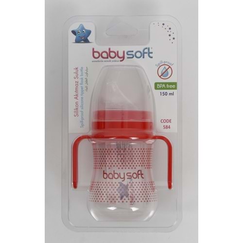 BABYSOFT DAMLATMAZ SULUK 150 ML(584)