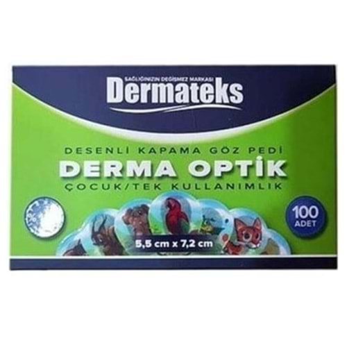 GÖZ PEDI COCUK DESENLI 100 Lü DERMATEKS