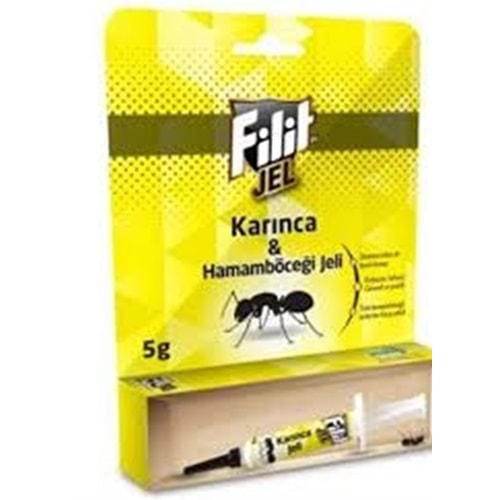 FİLİT KARINCA & HAMAM BÖCEĞİ JELİ 5 g SARI KUTULU