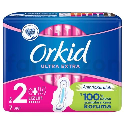 Orkid Ultra Hijyenik Ped Extra Uzun 7'li