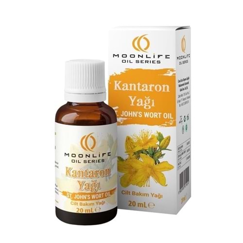 MOON LİFE DOĞAL SARI KANTARON YAĞI 20 ML