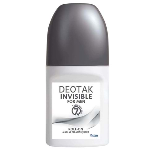 DEOTAK INVISIBLE ROLL-ON FOR MEN 35 ML ( ERKEK ) ( TERLEME KARŞITI )