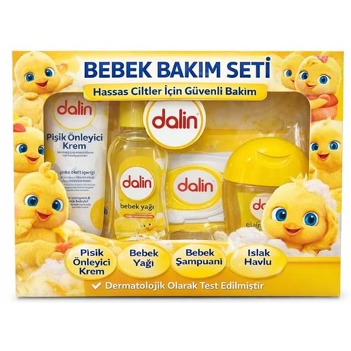 DALİN BEBEK BAKIM SETİ