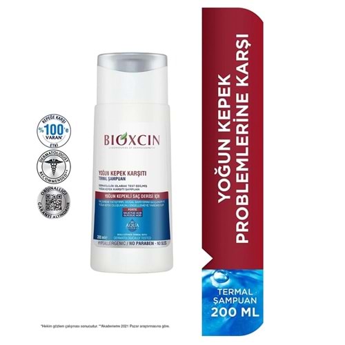 BİOXCİN YOĞUN KEPEK KARŞITI TERMAL ŞAMPUAN DS 200 ML