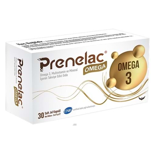 PRENELAC OMEGA 30 SOFT JEL KAP