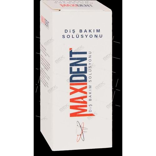 MAXIDENT AĞRI KESİCİ DİŞ BAKIM SOLÜSYONU