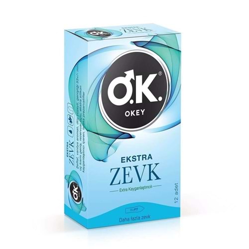 OKEY PREZERVATİF EXTRA ZEVK 12 Lİ