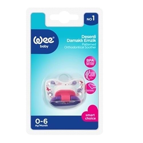 WEE BABY EMZİK DESENLİ DAMAKLI NO : 1 ( 833 )