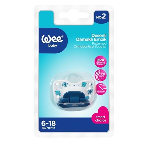 WEE BABY EMZİK DESENLİ DAMAKLI NO : 2 ( 834 )