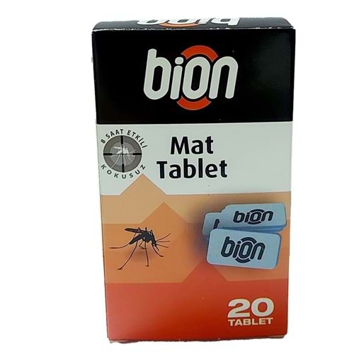 BİON MAT YEDEK TABLET 20 Lİ ( SİVRİ SİNEK KOVUCU )