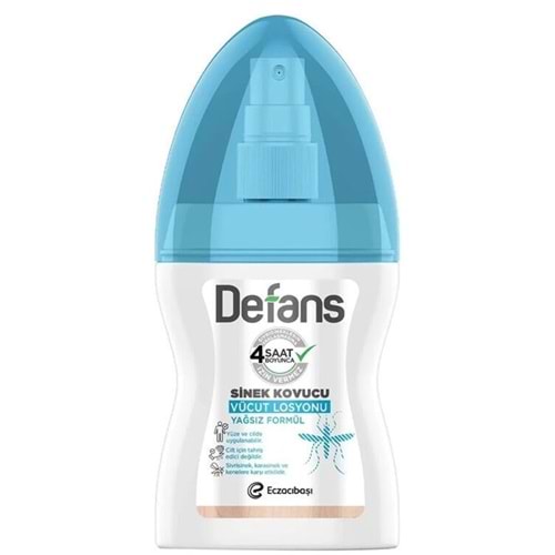 DETAN DEFANS SİVRİSİNEK KOVUCU SPREY MAVİ ( YAĞSIZ FORMÜL ) 100 ML