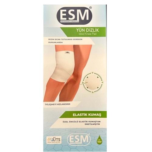 ESM TIBBİ YÜN DİZLİK ( XXL )