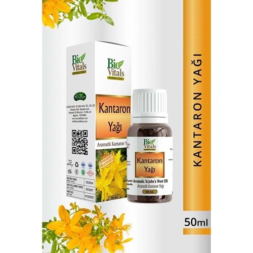 BİO VİTALS KANTARON YAĞI 50 ML