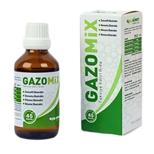 GAZOMİX GAZ GİDERİCİ DAMLA 45 ML