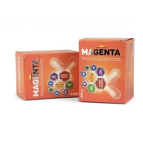 MAGENTA MAGNEZYUM SİTRAT,B1,ÇİNKO 60 TABLET