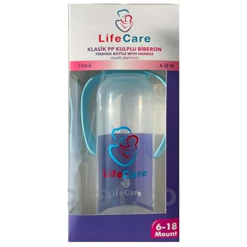 LİFE CARE PP BİBERON KULPLU 240 ML