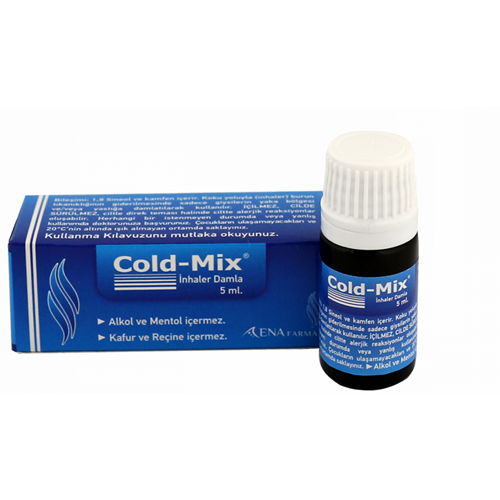 COLD-MİX İNHALER DAMLA 5 ML ( mavi )