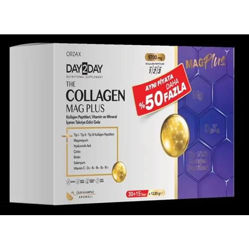 OCEAN DAY 2 DAY ( KOLAJEN ) MAG PLUS TİP 1-2-3 30+15 SAŞE ( ÇİLEK & KARPUZ ) % 50 AVANTAJLI PAKET