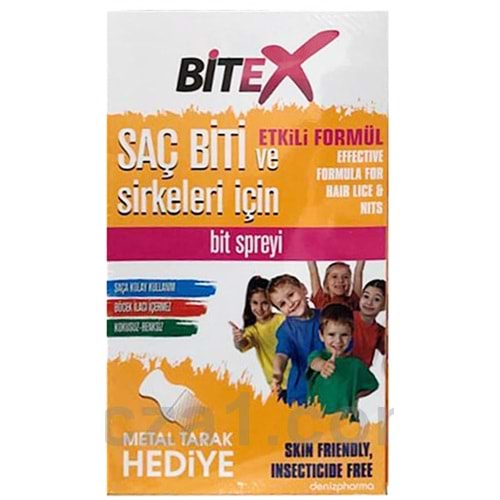 BİTEX BİT SPREYİ 100 ML ÇELİK TARAK HEDİYELİ