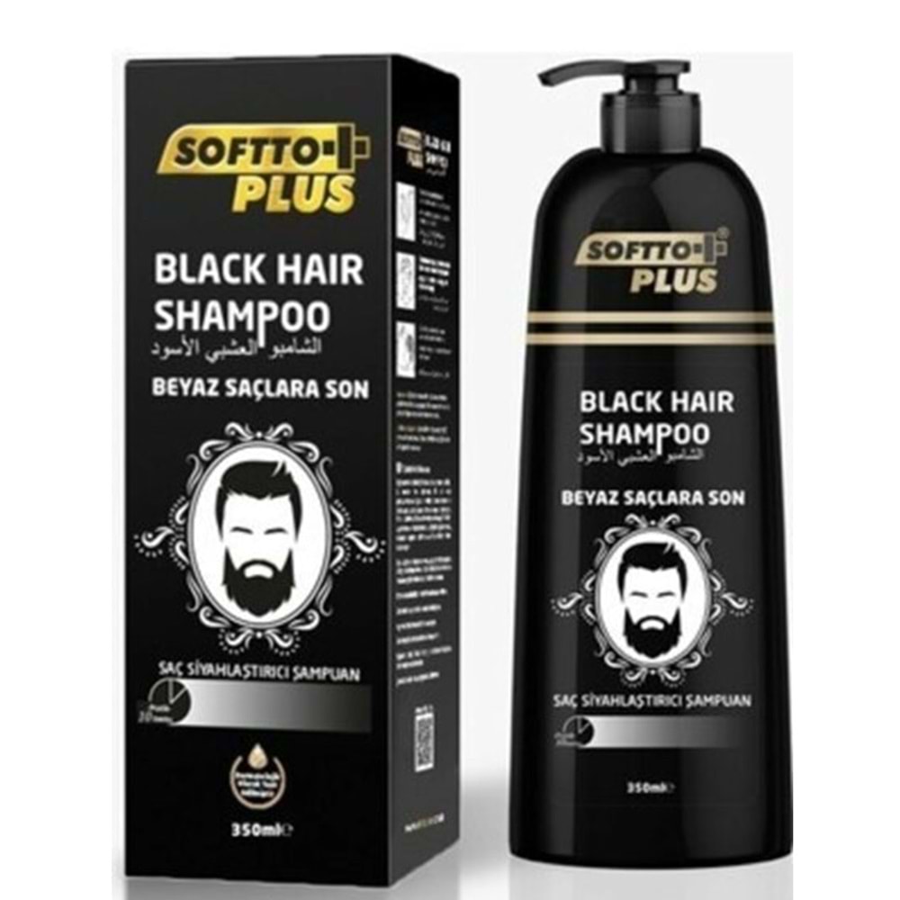 SOFTTO PLUS SAÇ SİYAHLAŞTIRICI ŞAMPUAN 350 ML