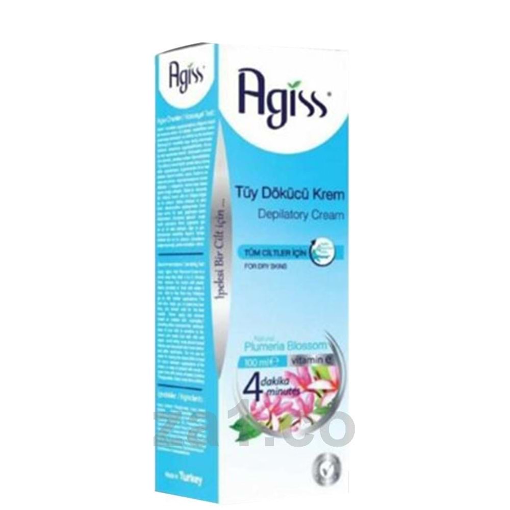AGİSS TÜY DÖKÜCÜ KREM 100 ML ( TÜM CİLTLER İÇİN )